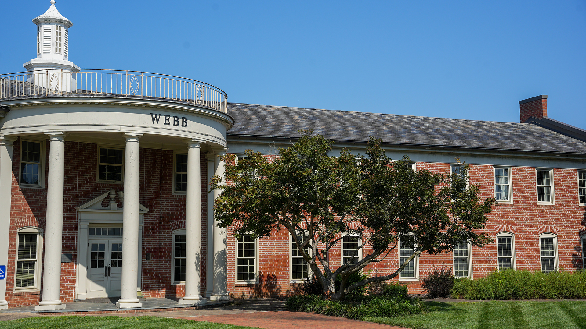 Webb hall entrance